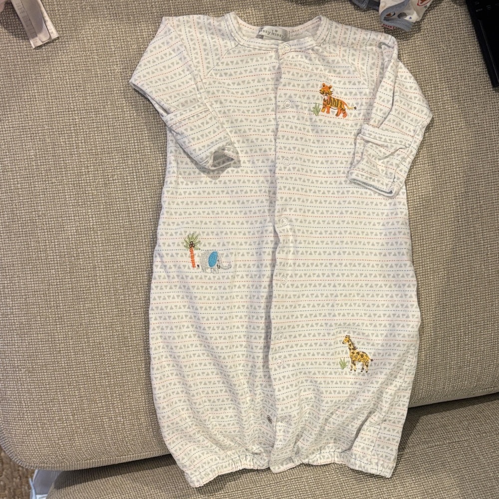 Kissy kissy animal gown / onesie
